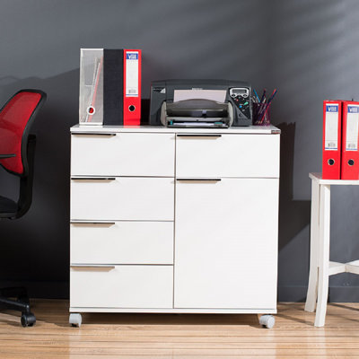 Druckertisch & Bürowagen zum Verlieben | Wayfair.de